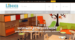Desktop Screenshot of libeca.fr