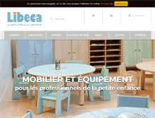 Tablet Screenshot of libeca.fr